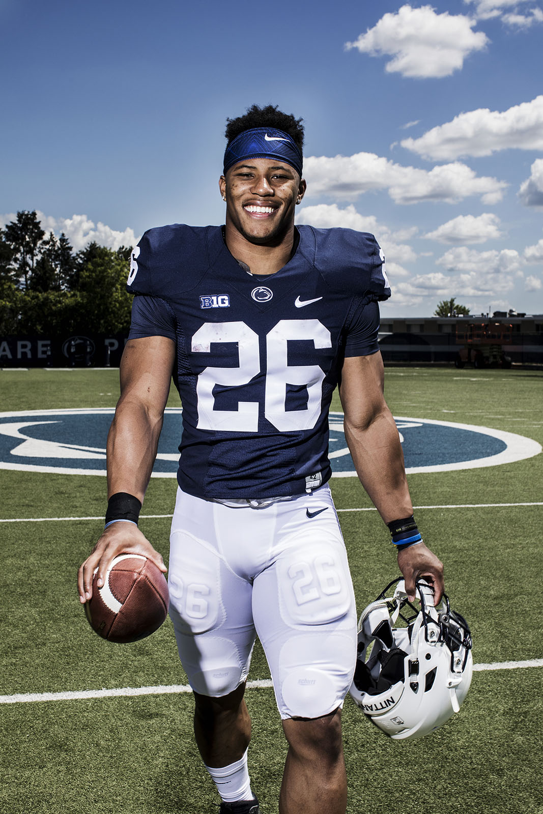 Nike Men's Penn State Nittany Lions Saquon Barkley #26 Blue