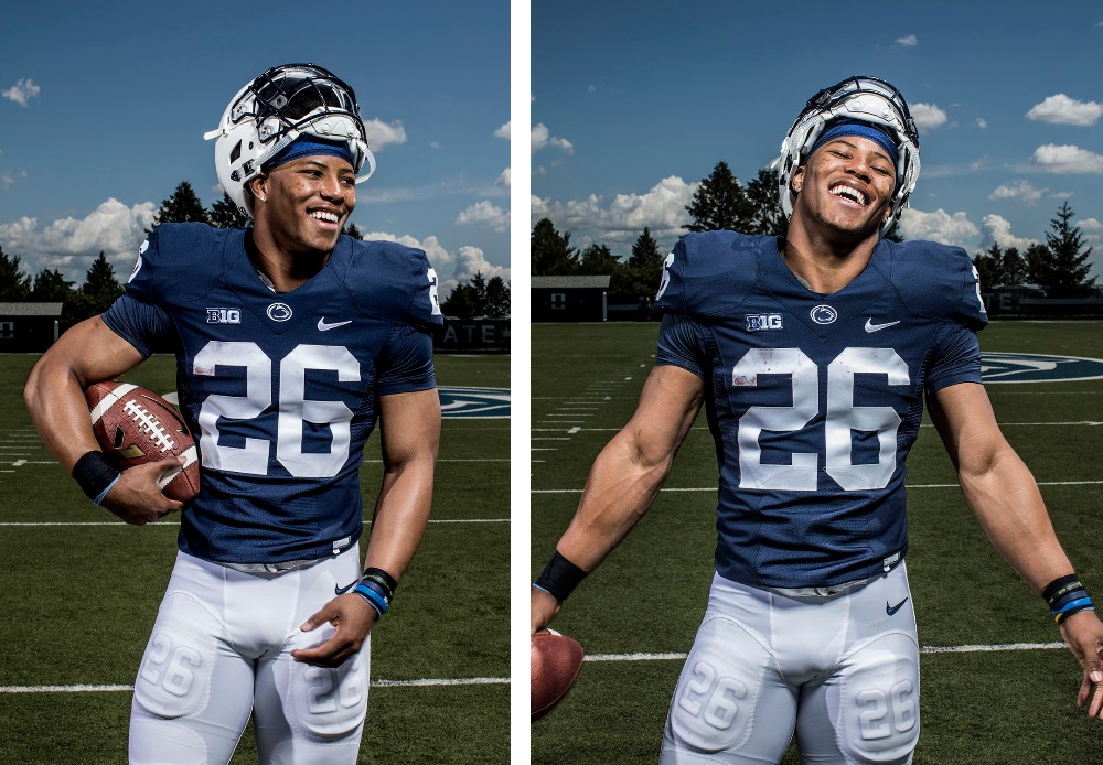 Nike Men's Penn State Nittany Lions Saquon Barkley #26 Blue